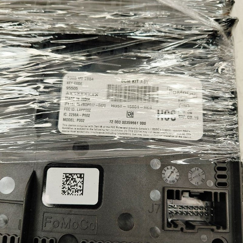 Ford Ecosport Cabin Fuse Box Interior Inner Under Dash  2020 2021 2022