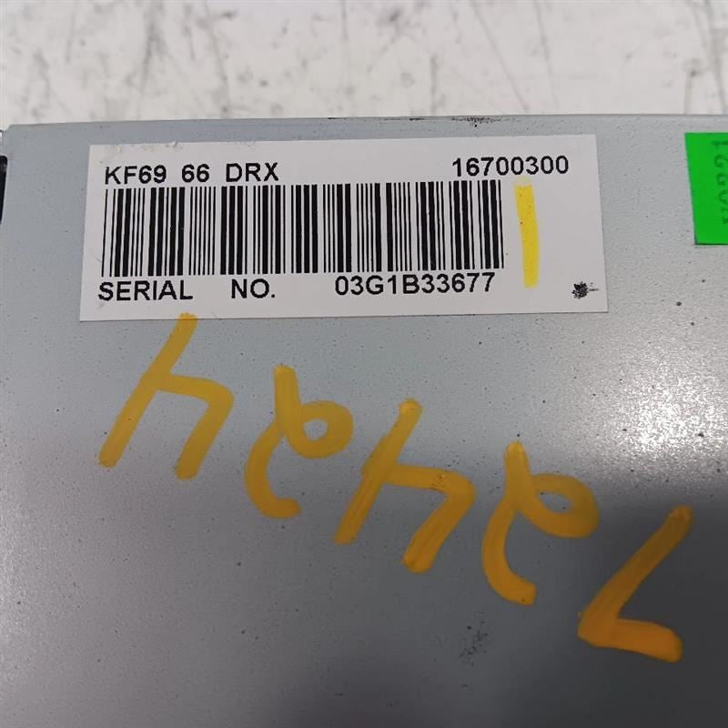 GS3M66DR0 Audio Equipment Radio Tuner Satellite System Fits 10-13 MAZDA 3