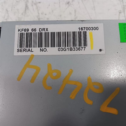 GS3M66DR0 Audio Equipment Radio Tuner Satellite System Fits 10-13 MAZDA 3