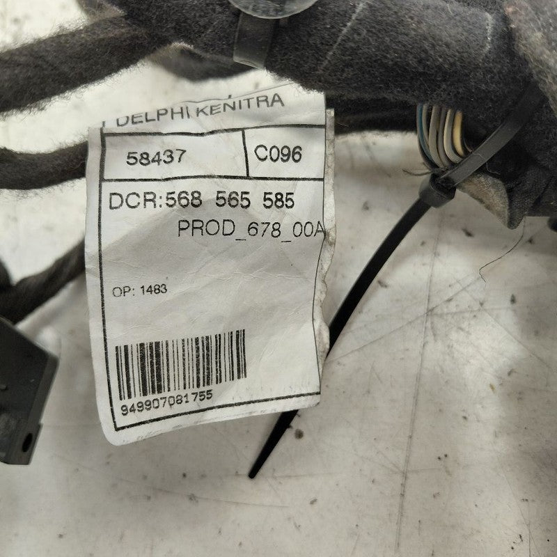 2018 Fiat 500 X Model Door Harness Wire Wiring Left Driver Front