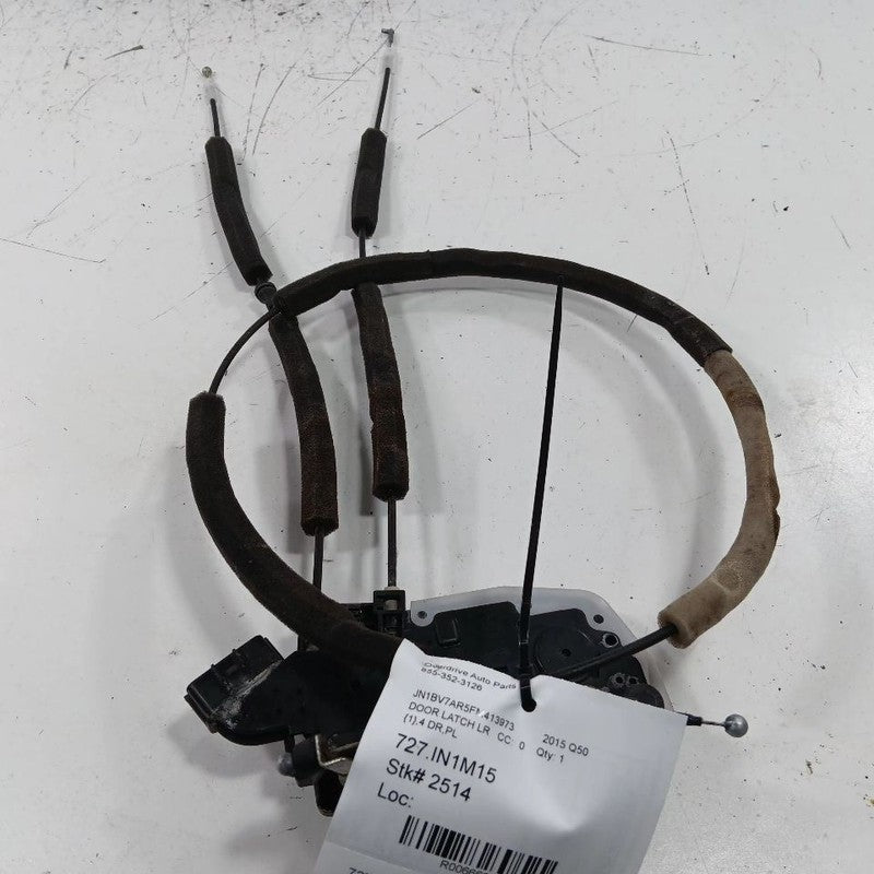 INFINITI Q50 Door Latch Lock Left Rear  2014 2015 2016 2017 2018
