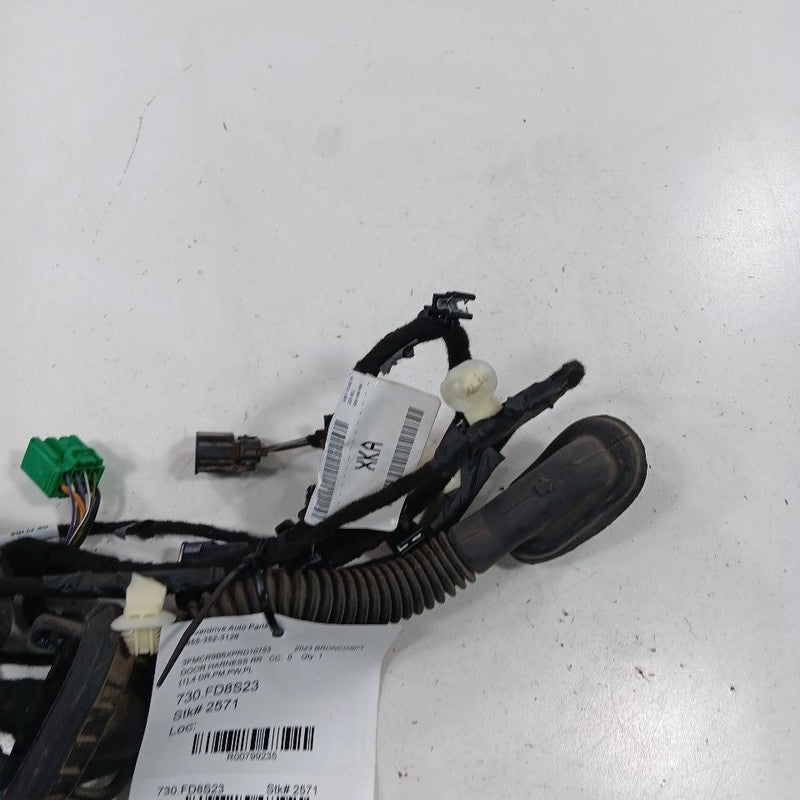 Ford Bronco Sport Door Harness Wire Wiring Right Passenger Rear  2024 