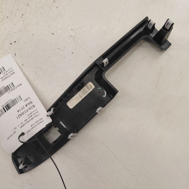 Ford Escape Window Switch Bezel Trim Right Rear  2020 2021 2022