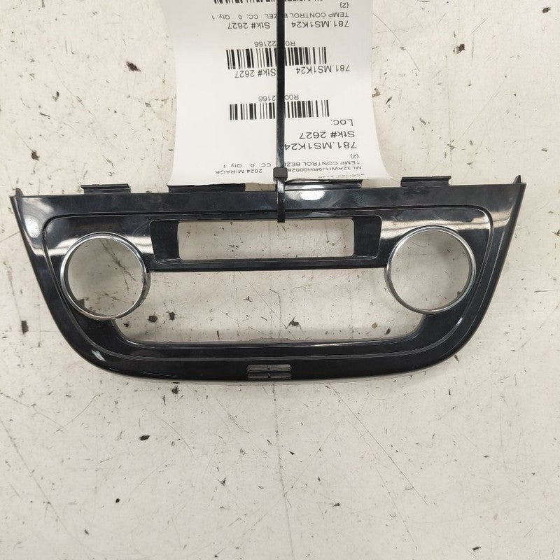 Mitsubishi Mirage Temp Temperature Control Bezel Surround Dash Trim  2