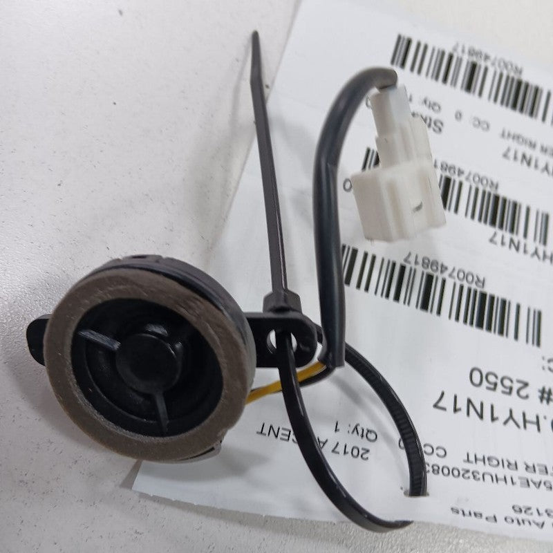 Hyundai Accent Tweeter Right Passenger Tweeter Speaker  2017 2016 2015 2014 2013
