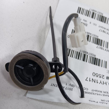 Hyundai Accent Tweeter Right Passenger Tweeter Speaker  2017 2016 2015 2014 2013