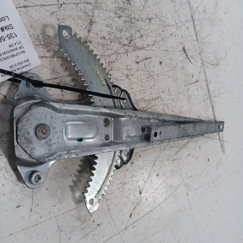 Passenger Right Rear Window Regulator Track  12-19 Nissan Versa  OEM