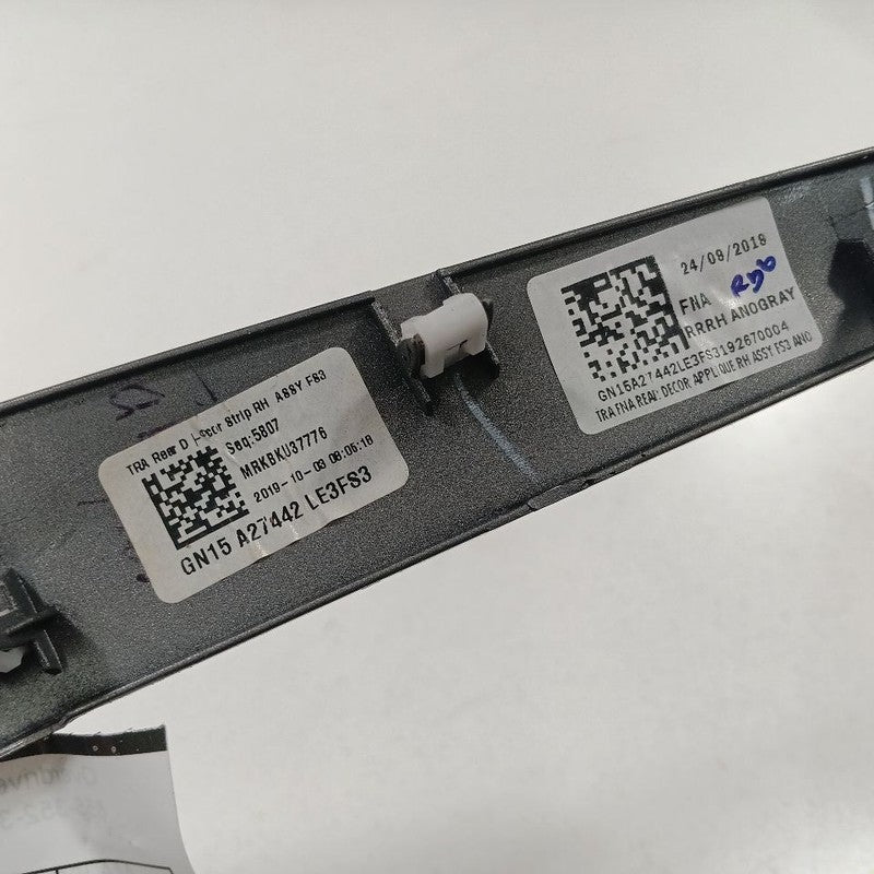 Ford Ecosport Passenger Right Rear Door Trim 2022 2021 2020 2019 2018 
