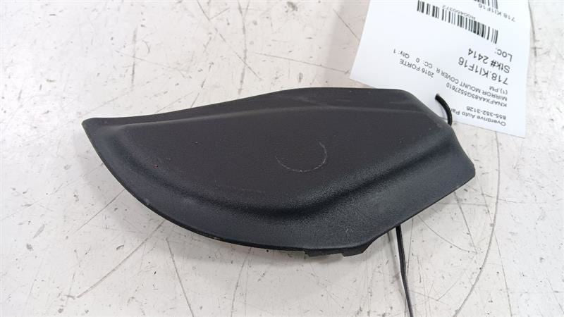 Kia Forte Mirror Mount Cover Door Trim Right Passenger 2016 2015 2014
