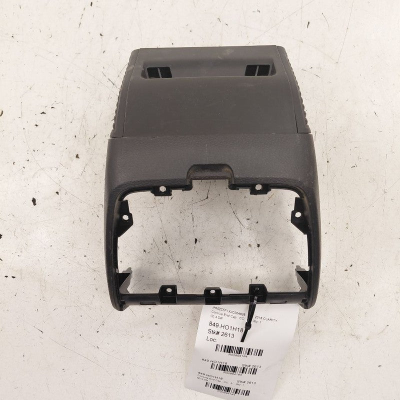Honda Clarity Center Console Rear End Cap Trim Cover  2018 2019 2020