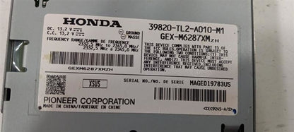 Audio Equipment Radio Satellite Unit Sedan Fits 09-14 TSX  OEM