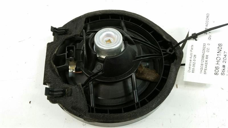Honda Accord Speaker Right Passenger Rear Back 2008 2009 2010 2011 2012 OEM