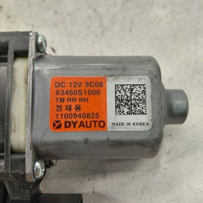 Passenger Right Rear Power Window Motor Fits 19-23 Hyundai Santa Fe