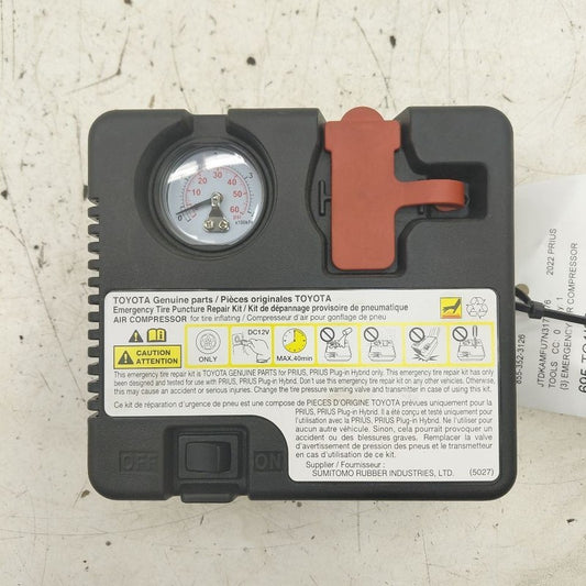 Toyota Prius Emergency Air Compressor  2022 2021 2020
