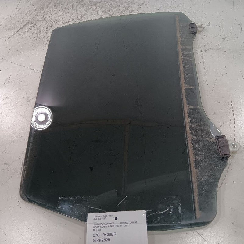 Passenger Right Rear Door Window Glass Fits 16-24 Mitsubishi Outlander