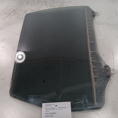 Passenger Right Rear Door Window Glass Fits 16-24 Mitsubishi Outlander