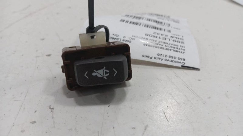 Lexus LS460 Seatbelt Adjust Switch 2007 2008 2009 OEM