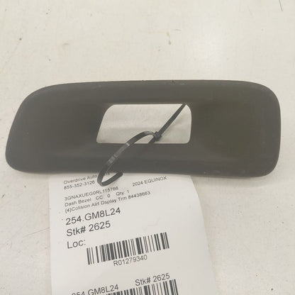 Chevy Equinox Collision Alert Display Dash Trim {84438663} 2024 2023 2
