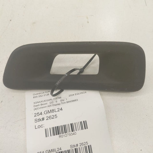 Chevy Equinox Collision Alert Display Dash Trim {84438663} 2024 2023 2