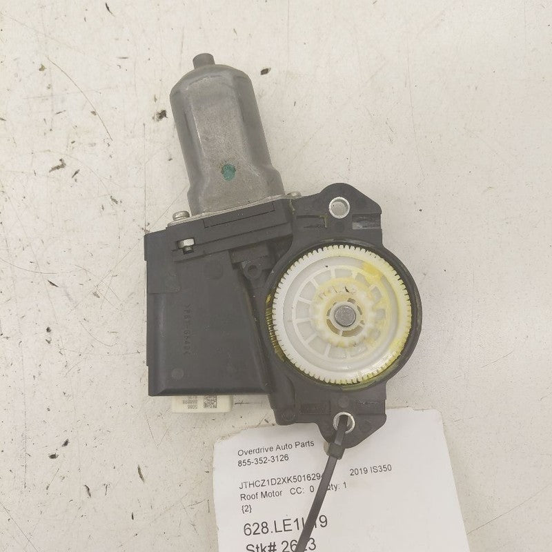 Lexus IS350 Electric Power Sun Moon Roof Glass Motor  2020 2019 2018