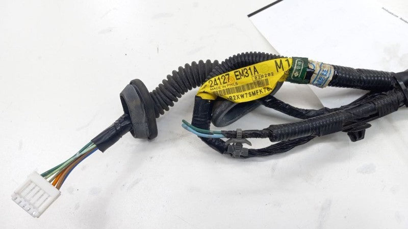 Nissan Versa Door Harness Wire Wiring Left Side Rear 2008 2009 2010 2011 2012
