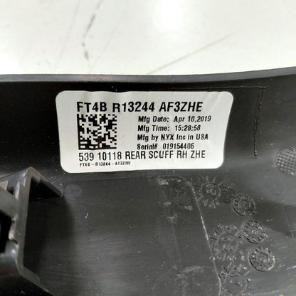 Ford Edge Sill Trim Plate Door Jam Threshold Right Passenger Rear 2019