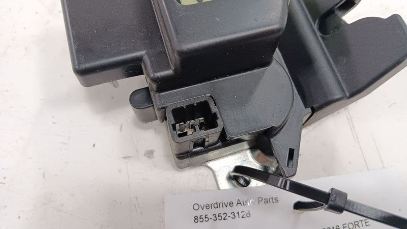 Kia Forte Trunk Latch 2016 2015 2014