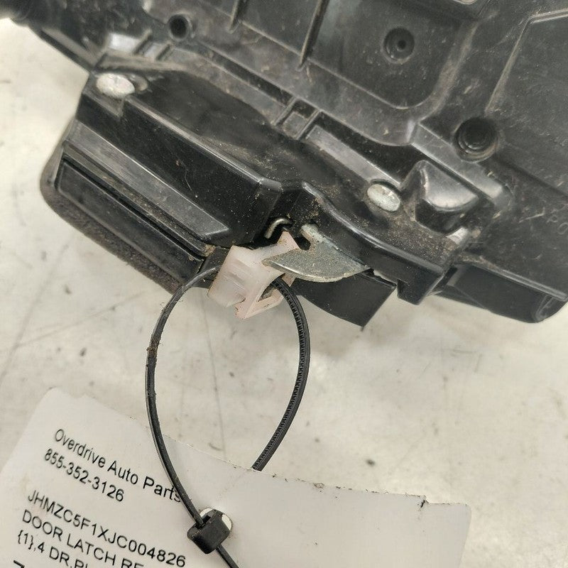 Honda Clarity Door Latch Lock Right Passenger Front  2018 2019 2020