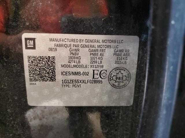 Chevy Malibu Coolant Line Crossover Pipe 2019 2020 2021 2022