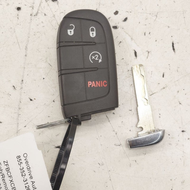 2018 Fiat 500 X Model Fob Remote {7812A40821302}