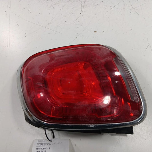 Passenger Right Brake Lamp Tail Light 4 Door X Model Fits 16-17 FIAT 500