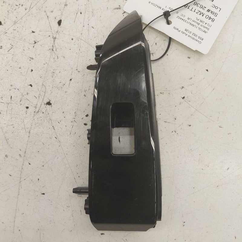 Mazda 6 Window Switch Bezel Left Rear 2018 2019 2020 2021