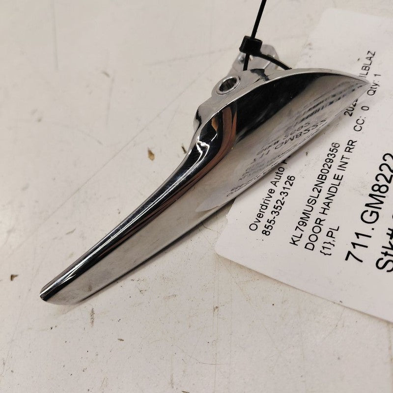 Chevy Trailblazer Door Handle Right Passenger Rear Interior Inside  20