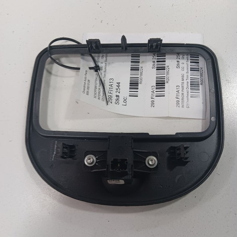 Fiat 500 Overhead Dome Trim Sunroof Switch 2012 2013 2014 2015 OEM
