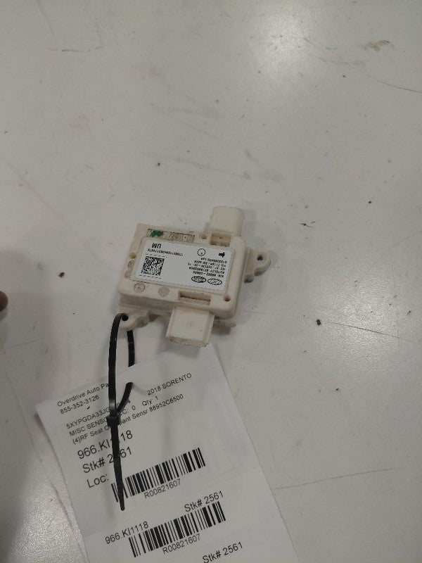 Kia Sorento Passenger Right Front Seat Occupant Sensor {88952C6500} 2018 2017 