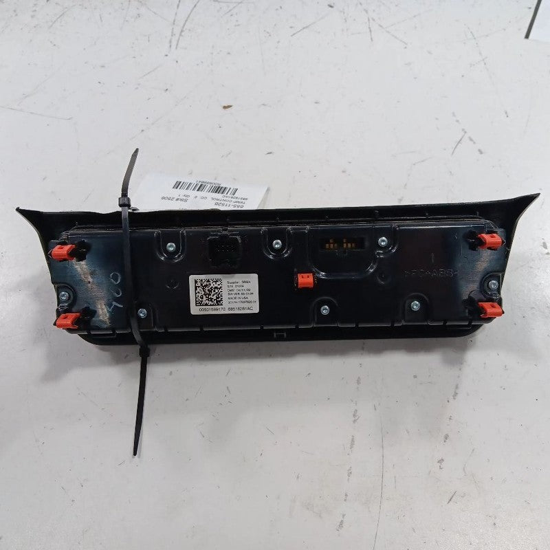 Temperature Control Heat Heater AC Switch w/o Dual Zone 22-23 Jeep Com
