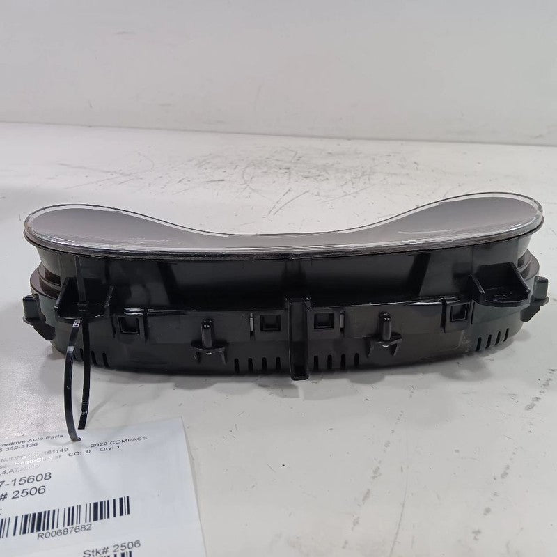 Speedometer Gauge Cluster MPH 3.5" Screen Fits 22 Jeep Compass OEM