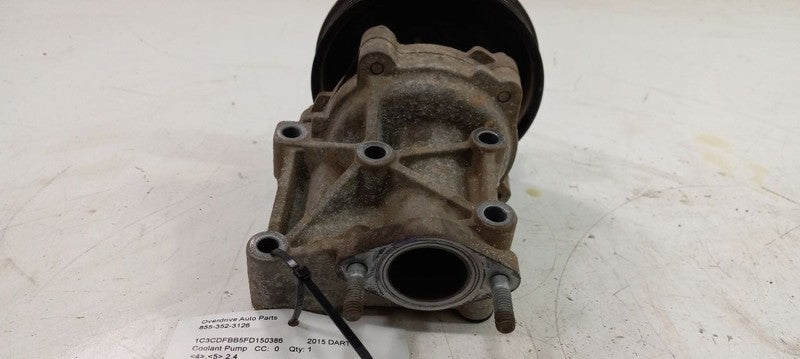 Coolant Water Pump 2.0L Fits 13-16 Dodge Dart