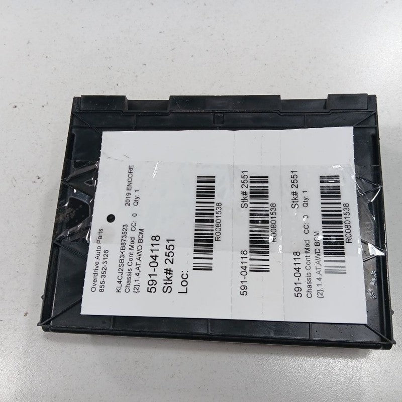 Body Control Module BCM Fits 15-21 Buick Encore