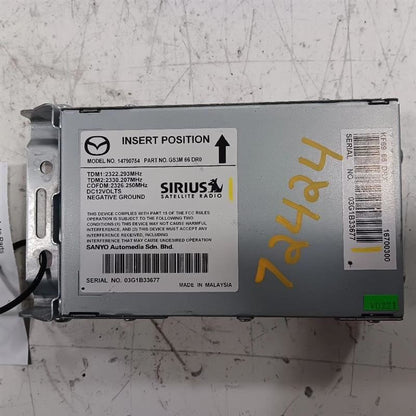 GS3M66DR0 Audio Equipment Radio Tuner Satellite System Fits 10-13 MAZDA 3