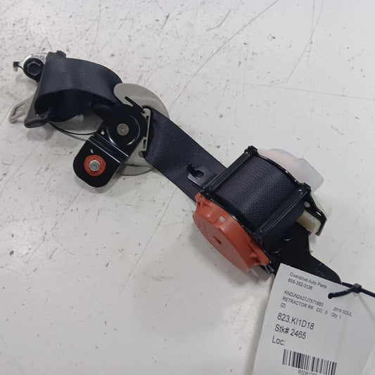 Kia Soul Seat Belt Strap Retractor Right Passenger Rear Back  2017 2018 2019