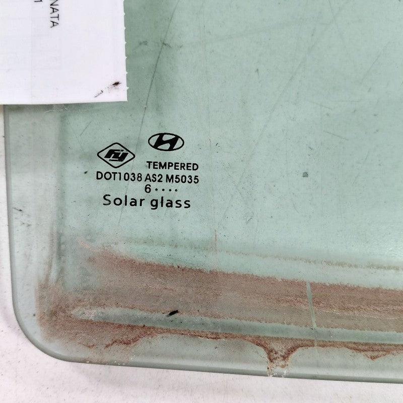 Passenger Rear Door Glass Window Solar US Built Fits 15-19 Hyundai Son