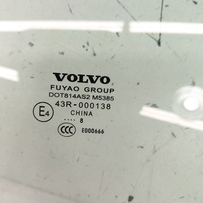Left Rear Door Glass Window VIN L 1st Digit LWB Fits 16-18 Volvo S60