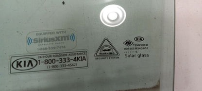 Driver Front Door Glass Without Acoustic Glass Fits 16-20 SORENTO