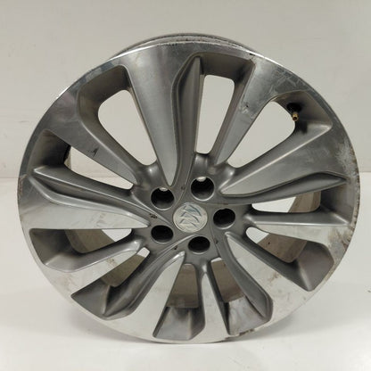 Wheel 18x7 Aluminum Alloy Rim 10 Spoke Gray Inlay Opt Rdk 17-20 Buick 