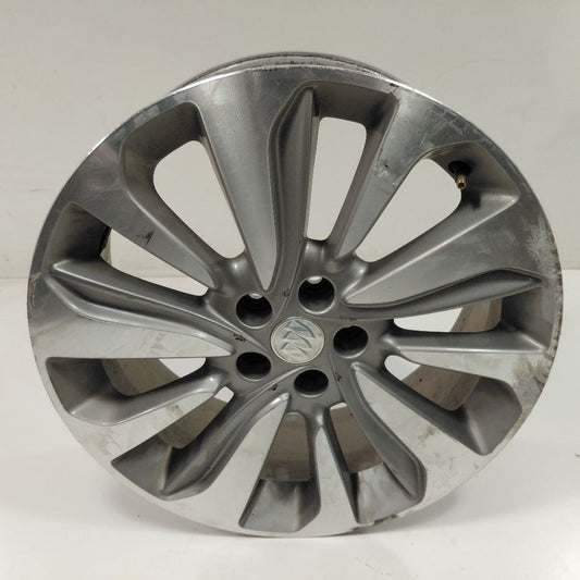 Wheel 18x7 Aluminum Alloy Rim 10 Spoke Gray Inlay Opt Rdk 17-20 Buick 