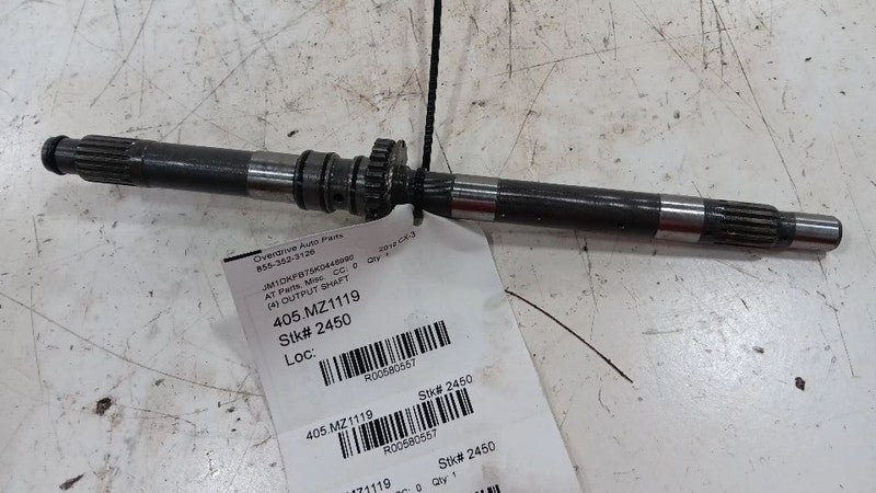 Mazda CX-3 Automatic Transmission Output Shaft 2019 2020 2021 2022