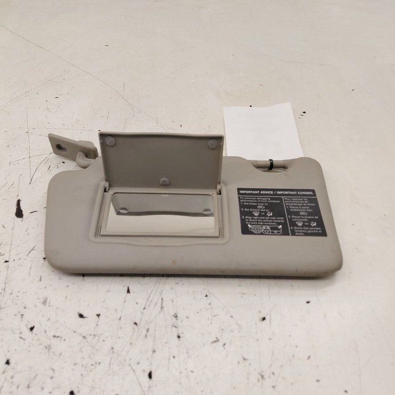 Driver Left Sun Visor Shade Without Illumination With Mirror 15-19 MIC