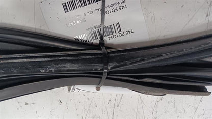 Ford Taurus Door Glass Window Seal Rubber Right Passenger Front  2013 
