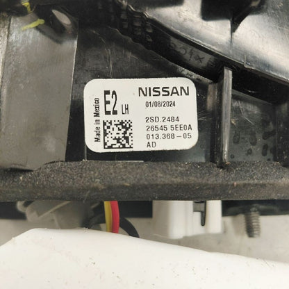 Driver Left Tail Light Brake Lamp Decklid Mounted Fits 20-24 Nissan Ve